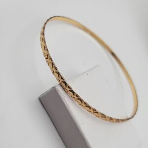 Parallel‎ wish bracelet gold tone
